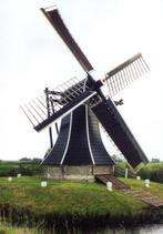 (F459) Ansichtkaart Workum Ybema's Molen 2004, Verzenden, 1980 tot heden, Ongelopen, Friesland