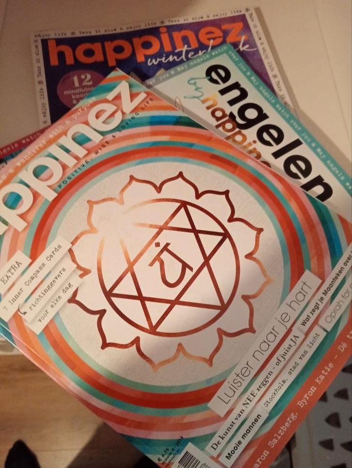 Happinez Magazine Collectie (2018-2023), Boeken, Tijdschriften en Kranten, Zo goed als nieuw, Lichaam en Geest, Ophalen