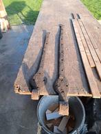 Oude staldeur hengsels (2 stuks), Ophalen, Gebruikt, IJzer, Scharnier