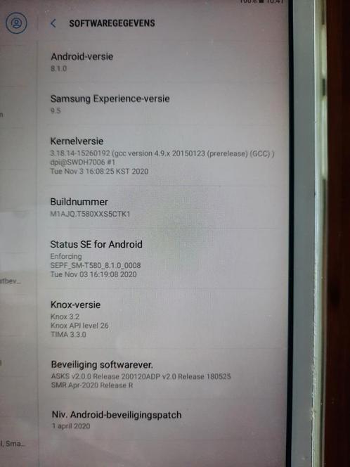 Samsung Galaxy Tab A (2016), Computers en Software, Android Tablets, Gebruikt, 10 inch, 32 GB, Uitbreidbaar geheugen, Ophalen of Verzenden