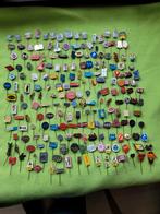 Ongeveer 200 vintage reclame speldjes, Verzamelen, Ophalen of Verzenden, Gebruikt, Overige onderwerpen