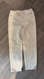 Beige jeans Queeen of Haerts met strass, Kleding | Dames, Spijkerbroeken en Jeans, Ophalen of Verzenden, Zo goed als nieuw, Overige kleuren