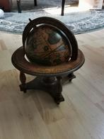Antieke tafel wereldbol, Ophalen of Verzenden, Zo goed als nieuw