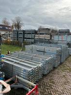 Grote Partij Steiger Layer / Scafom, Doe-het-zelf en Verbouw, Steigers, Ophalen, Gebruikt, Gevelsteiger, 5 meter of hoger