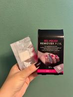NIEUW Nagellak verwijderaar folie, Nieuw, Ophalen of Verzenden, Handen en Nagels, Toebehoren