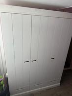 witte kleding kasten met deuren en planken, Ophalen, Zo goed als nieuw