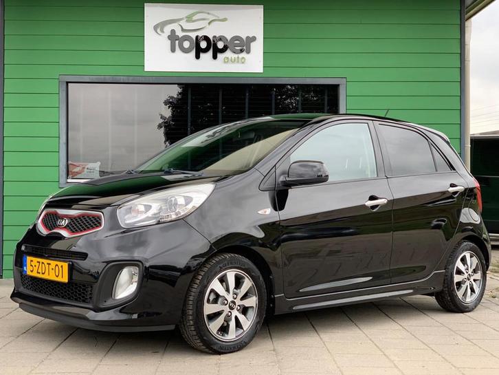 Kia Picanto 1.0 CVVT X-treme | Led | Airco | Elektrische Ram, Auto's, Kia, Bedrijf, Te koop, Picanto, ABS, Airbags, Airconditioning