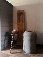 Aura Peeperkorn trog-houten bak-trog-landelijk-sober, Huis en Inrichting, Woonaccessoires | Overige, Ophalen