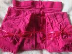 Roze panty, maillot, majo zonder voet. Broderie met strikjes, Ophalen of Verzenden, Zo goed als nieuw, Meisje, Overige typen