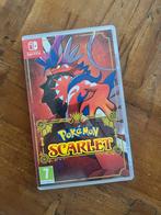 Pokémon Scarlet - Nintendo Switch, Spelcomputers en Games, Verzenden, 2 spelers, Eén computer, Zo goed als nieuw