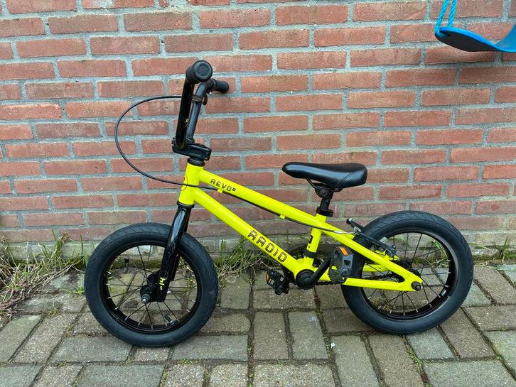 Radio BMX 14 inch, Fietsen en Brommers, Fietsen | Crossfietsen en BMX, Gebruikt, Minder dan 16 inch, Staal, Stuur 360° draaibaar
