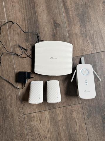 TP-Link WiFi Set - Router, Access Points beschikbaar voor biedingen