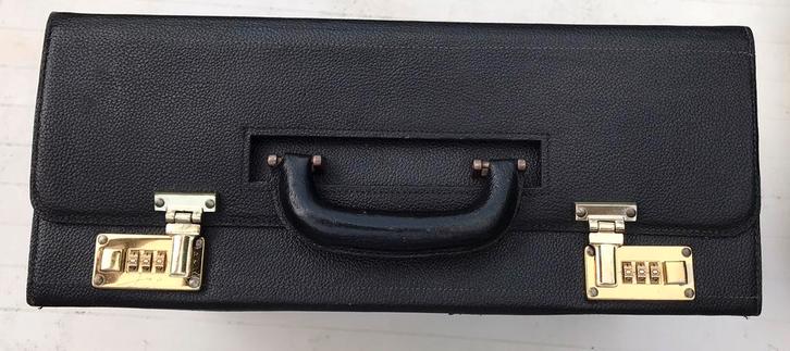 3 identieke zwarte koffer set, escaperoom item, Muziek en Instrumenten, Behuizingen en Koffers, Zo goed als nieuw, Overige instrumenten