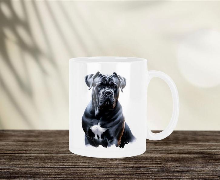 Cane Corso mok, Huis en Inrichting, Keuken | Servies, Nieuw, Kop(pen) en/of Schotel(s), Overige stijlen, Ophalen of Verzenden