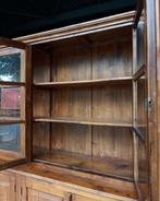 Grote brede teakhouten winkelkast | 309cm breed #2348, Niet ingevuld, 200 cm of meer, Niet ingevuld, Ophalen of Verzenden