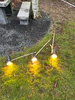 Set van 3 Vintage Pope Spot-Par Flood Lampen, Ophalen, Gebruikt, Minder dan 50 watt, Netvoeding