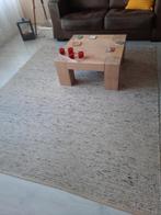 Vloerkleed (wol), Gebruikt, Beige, 200 cm of meer, Ophalen of Verzenden