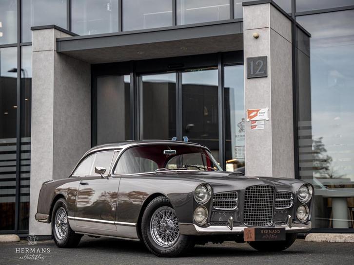 Facel Vega FV3 B Coupé H-26 / 5.2 V8 / LHD / Concours / Org, Auto's, Overige Auto's, Bedrijf, Te koop, Elektrische ramen, Lederen bekleding