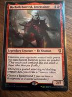 Foil Baeloth Barrityl, Entertainer (V.1) Commander Legends, Ophalen of Verzenden, Zo goed als nieuw, Foil
