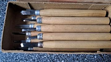 Vintage set houtbewerking gutsen beschikbaar voor biedingen