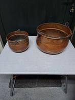 verschillende maten koperen potten, Ophalen of Verzenden, Koper