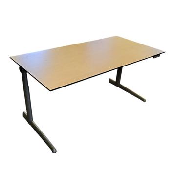 Ahrend 500 Elektrisch Bureau Zilvergrijs Ahorn 160 x 80 beschikbaar voor biedingen
