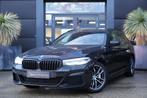 BMW 5 Serie Touring 530e M Sport High Executive 293pk Panora, Auto's, BMW, Automaat, Achterwielaandrijving, Zwart, 4 cilinders