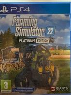 Farming simulator 22 platinum edition, Spelcomputers en Games, Games | Sony PlayStation 4, Ophalen, Online, 1 speler, Virtual Reality