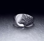 Wolf stalen heren ring, 20 of groter, IJzer of Staal, Heer, Nieuw