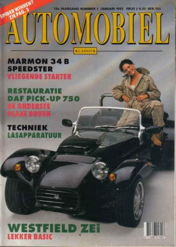 Automobiel 1 1995: Westfield - Rover 623 SI - Daf 750 Pickup beschikbaar voor biedingen