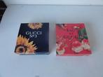 2 geschenkbverpakkingen Gucci no 3 en Eau de Gucci miniatuur, Verzenden, Nieuw, Miniatuur, Gevuld