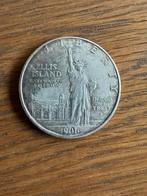 USA munt Ellis Island Liberty one dollar 1906, Postzegels en Munten, Munten | Amerika, Ophalen of Verzenden, Noord-Amerika, Losse munt
