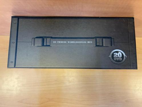 De Tweede wereldoorlog box - 20 DVD's #30362, Cd's en Dvd's, Dvd's | Documentaire en Educatief, Zo goed als nieuw, Oorlog of Misdaad