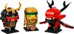 LEGO Brickheadz 40490 NINJAGO 10, Ophalen of Verzenden, Nieuw, Complete set, Lego