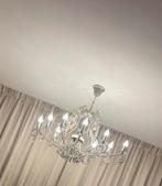 Elegante kroonluchter met kristallen details, Ophalen, Gebruikt, Metaal
