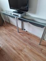 Glazen sidetables, Ophalen, Zo goed als nieuw