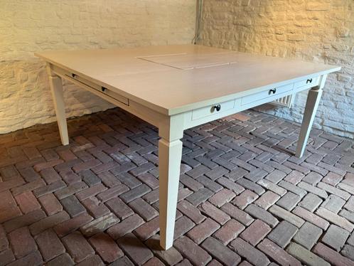 Leuke werktafel, eetkamertafel, Huis en Inrichting, Tafels | Statafels, Zo goed als nieuw, Ophalen