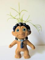 Trol met nieuw Sodaliet (Edelsteen) kapsel: van Russ (retro, Verzamelen, Poppetjes en Figuurtjes, Verzenden, Zo goed als nieuw