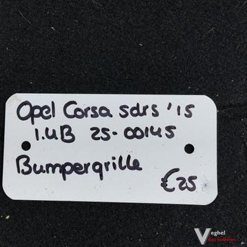 Opel Corsa E 5 drs 1.4B Automaat 2500145 2015  bumperrooster beschikbaar voor biedingen