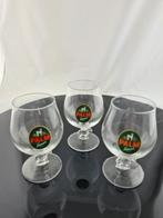 Bierglazen Palm met ingeslepen paard, Verzamelen, Biermerken, Ophalen of Verzenden, Nieuw, Glas of Glazen, Palm