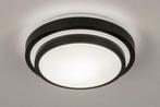 plafondlamp zwart wit badkamer keuken keuken toilet hal lamp, Huis en Inrichting, Lampen | Plafondlampen, Ophalen of Verzenden