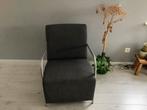 2 fauteuils, stoelen grijs in zeer goede staat. Gispen style, Huis en Inrichting, Fauteuils, Ophalen, 75 tot 100 cm, Zo goed als nieuw
