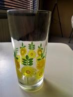 vintage arcoroc france longdrink/glas/geel, Ophalen of Verzenden, Zo goed als nieuw, Frisdrankglas