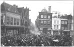 Foto / Kaart / Fotokaart - Middelburg - Markt - Brand ?, Ophalen of Verzenden, 1940 tot 1960, Ongelopen, Zeeland