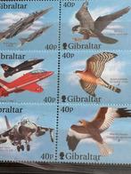 Vliegtuigen, vogels, Gibraltar 2001, Ophalen of Verzenden, Postfris, Vliegtuigen