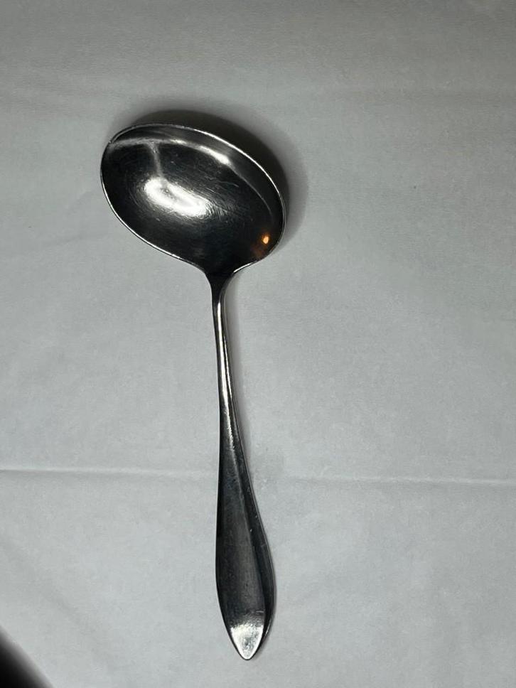 Lepel scheef Nieuwpoort, Antiek en Kunst, Antiek | Bestek, Ophalen of Verzenden