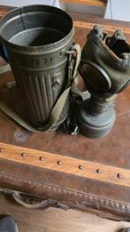 Origineel ww2 luftwaffe GM 30 gasmasker en gasmasker bus, Verzamelen, Militaria | Tweede Wereldoorlog, Ophalen of Verzenden