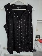 Zwarte top met print ms mode maat L nieuw, Ophalen of Verzenden, Nieuw, Zwart, Zonder mouw
