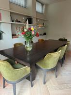 Massief eikenhouten eettafel 300x110, Gebruikt, 100 tot 150 cm, Eikenhout, 200 cm of meer