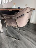 2 Richmond Tresanto Velvet Eetkamerstoelen - Nieuwstaat!, Metaal, Twee, Richmond luxe, Ophalen of Verzenden